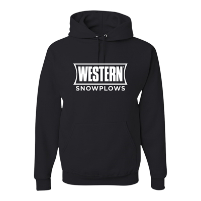 Western Value Hoodie Product Image on white background